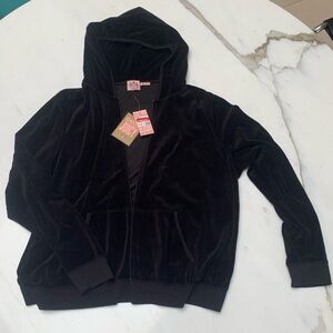 NWT Juicy Couture Classic Black Hoodie